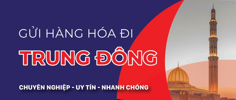 Gửi hàng đi các nước Trung Đông